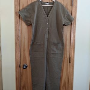 Suunday khaki green sz xl coveralls